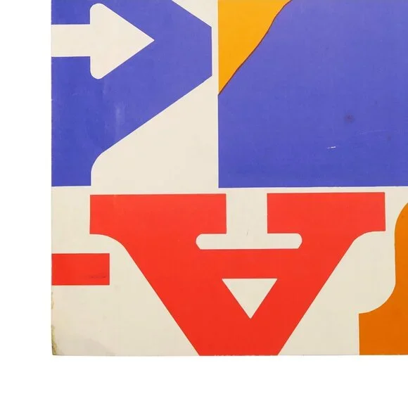 1969 Pop Art Lithograph Poster – “Deja-Vu” by Bob G.H. McKendrick, Mime Portrait - Picture 5 of 10